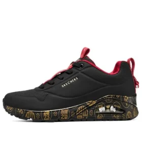 2023 Année du Lapin Uno Celebrat-Airy Baskets de sport « Black Red Gold »