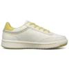 Baskets basses Downtown Blanc/Jaune