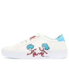 Baskets basses Dr. Seuss x Skechers Goldie 2.0 Low-Top Blanc/Bleu