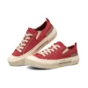 Baskets basses en toile New Moon Rouge