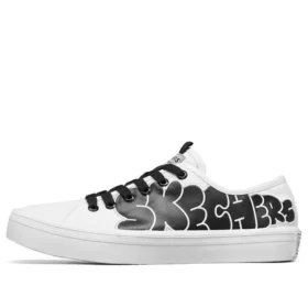 Baskets basses Jeremyville x Skechers V »Lites Blanc/Noir