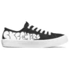 Baskets basses Jeremyville x Skechers V »Lites Low-Top Noir/Blanc