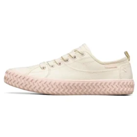 Baskets basses Street Trax Blanc/Rose