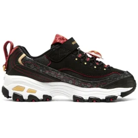 Baskets D&rsquo; Lites « Noir Rouge »