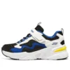 Baskets de sport confortables « Noir Blanc Bleu »