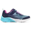 Baskets de sport Microspec Rejoice Racer « Noir Bleu Rose »