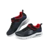 Baskets Microspec Max-ravork « Noir Rouge »