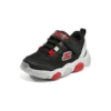 Baskets Mighty Glow « Noir Rouge »