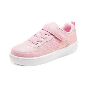 Baskets Sport Court « Rose Blanc »