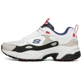 Baskets Stamina Blanc/Gris/Rouge