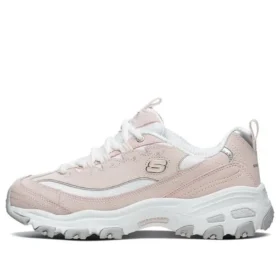 Baskets tendance D&rsquo; Lites rose/blanc