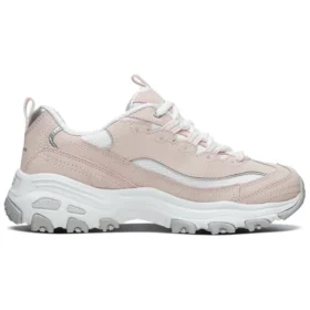 Baskets tendance D&rsquo; Lites rose/blanc