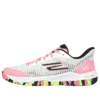 Baskets Viper Court Pro « Blanc Rose Noir »