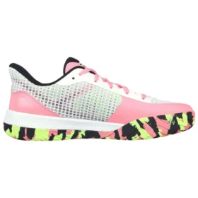 Baskets Viper Court Pro « Blanc Rose Noir »