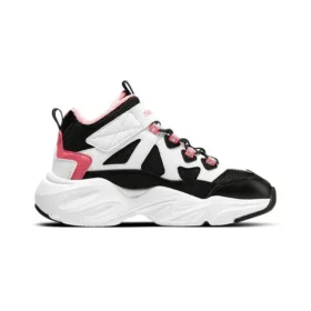 Baskets « White Black Pink »