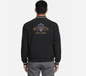 Blouson aviateur Dia de Muertos