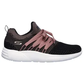 Bob&rsquo;s Sport Sparrow Low-Top Noir/Rose