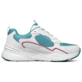 Bobs Bamina Low-Top Blanc/Bleu
