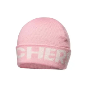 Bonnet avec logo imprimé « Rose Blanc »