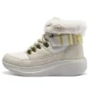 Bottes d&rsquo;hiver confortables « Beige Blanc »