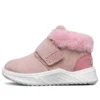 Bottes d&rsquo;hiver confortables « Rose Blanc »