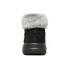 Bottes de neige On-the-GO Joy en fourrure « Noir Blanc »