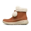Bottes de neige On-the-GO Joy Pompom « Marron Blanc »