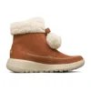 Bottes de neige On-the-GO Joy Pompom « Marron Blanc »