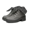 Bottes Teen Spirit Knit Buzz « Black Charcoal »