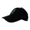 Casquette de baseball avec lettre S brodée « Noir Vert »