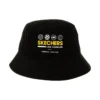 Chapeau de pêcheur avec logo imprimé « Black Yellow »