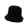 Chapeau de pêcheur avec logo imprimé « Black Yellow »