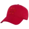 Chapeau en twill délavé à motif pattes Chapeau en twill délavé à motif pattes