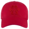 Chapeau en twill délavé à motif pattes Chapeau en twill délavé à motif pattes