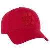 Chapeau en twill délavé à motif pattes Chapeau en twill délavé à motif pattes