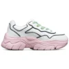 Chaussures basses AMP »D Low-Top Daddy, blanc/rose