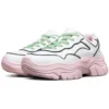 Chaussures basses AMP »D Low-Top Daddy, blanc/rose