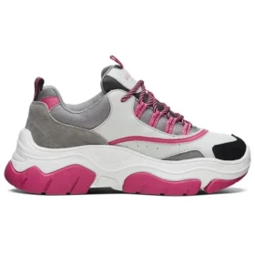 Chaussures basses Black Jack Daddy Gris/Blanc/Rose