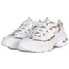 Chaussures basses D&rsquo; Lites Daddy, blanc/doré