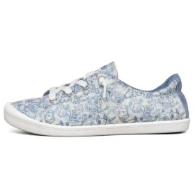 Chaussures basses en toile Beach Bingo Bleu/Blanc