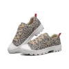 Chaussures basses en toile Roadies Léopard/Gris