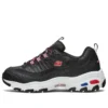 Chaussures basses Snickers x Skechers D Lites 1.0 Daddy, noir
