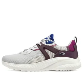 Chaussures Bobs Squad Chaos « Gris Violet Blanc »