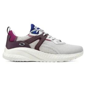Chaussures Bobs Squad Chaos « Gris Violet Blanc »
