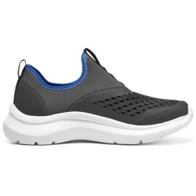 Chaussures confortables à enfiler « Gris-bleu »
