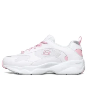 Chaussures D&rsquo; Lites Campus Leisure Chunky Blanc/Rose