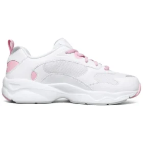 Chaussures D&rsquo; Lites Campus Leisure Chunky Blanc/Rose