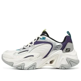 Chaussures D&rsquo; Lites Stamina « Blanc Argent Violet »
