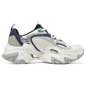 Chaussures D&rsquo; Lites Stamina « Blanc Argent Violet »