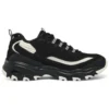 Chaussures D&rsquo; Lites Zip Along « Noir Blanc »